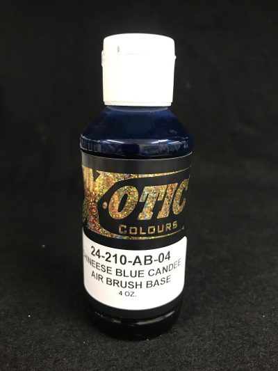 chineese blue candy airbrush