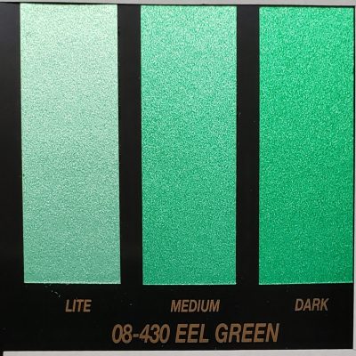 green metallic paint